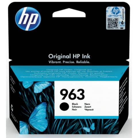 Cartuccia Inkjet HP 963 nero  3JA26AE-BGX